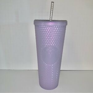 Starbucks 2021 Holiday Icy Lilac Iridescent Purple Cold Drink Tumbler 24 oz